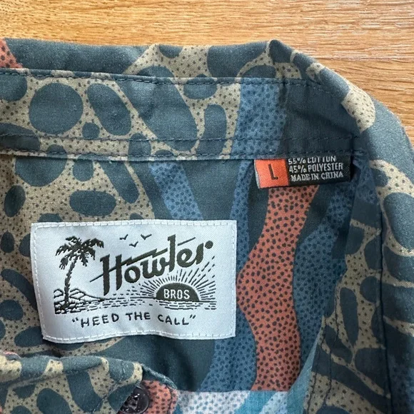 Howler Brothers Multicolor Patterned Shirt - Picture 3 of 4